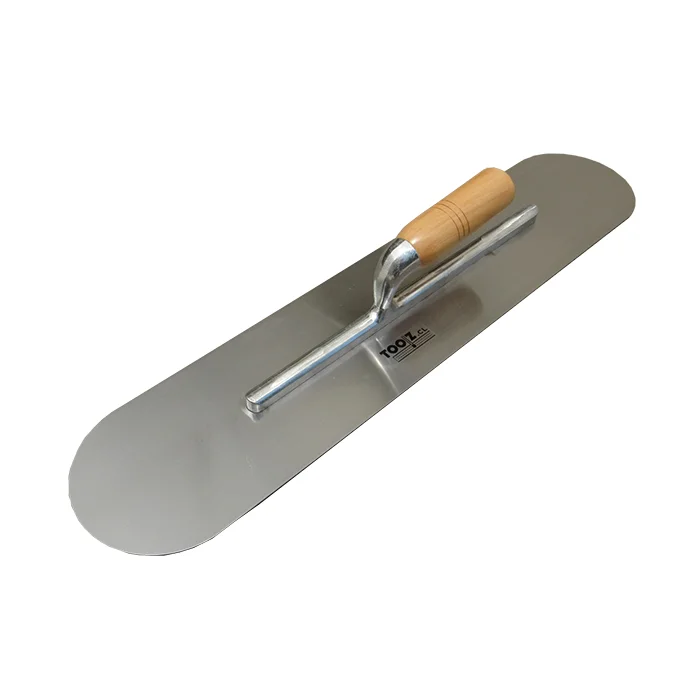 Llana de Enlucido de Acero Inoxidable 60cm Curva TZL003A Llana de Enlucido de Acero Inoxidable 60cm Curva TZL003A
