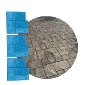 3x Molde Valdivia para estampado de hormigón TZE005-1X3
