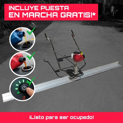 Oferta del Mes Regla Vibradora Bencinera con Motor Honda GX35 TZG001R-3R con puesta en marcha gratis Oferta del Mes Regla Vibradora Bencinera con Motor Honda GX35 TZG001R-3R con puesta en marcha gratis