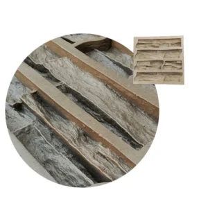 Molde Elicura Fachaletas de Hormigon Revestimiento de Pared 55x55cm TZE104