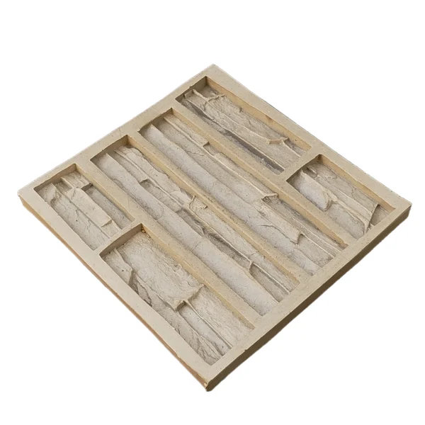 Molde Collicura de Fachaletas de Hormigon para Revestimiento de Pared TZE105