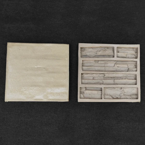 Molde Collicura de Fachaletas de Hormigon para Revestimiento de Pared TZE105