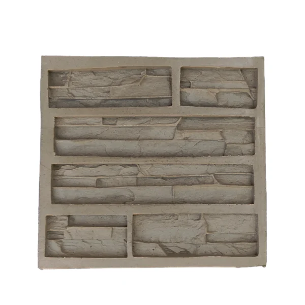 Molde Collicura de Fachaletas de Hormigon para Revestimiento de Pared TZE105