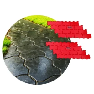 Molde Natales estampado hormigon adoquin piso flexible TZE019X2