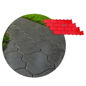 Molde Natales estampado hormigón adoquín piso Flexible TZE019