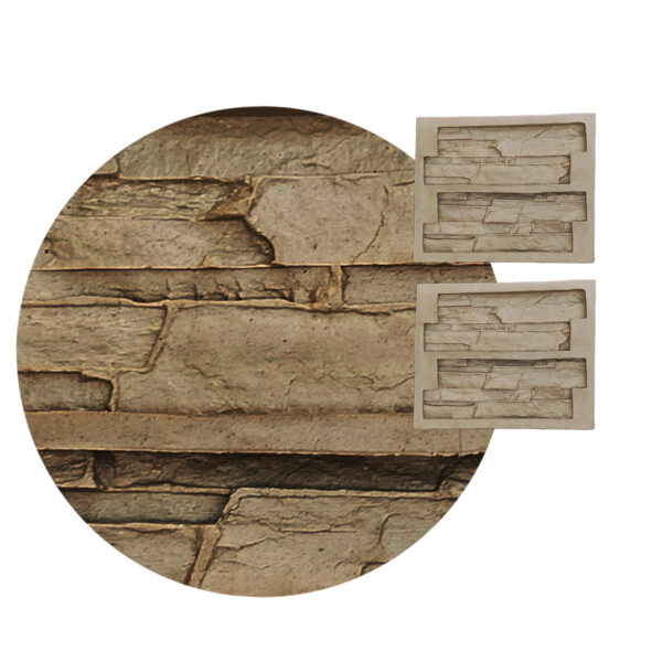 Molde Lican Ray fachaletas de Hormigon Revestimiento de Pared 62x50cm x2<br><br><p class="carrosel_style">TZE102X2</p>