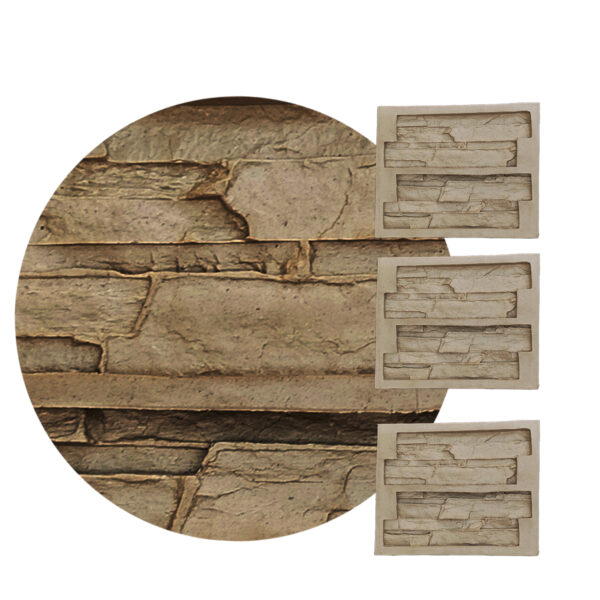 Molde Lican Ray fachaletas de Hormigon Revestimiento de Pared 62x50cm x3<br><br><p class="carrosel_style">TZE102X3</p>