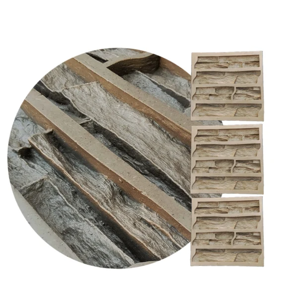 Molde Elicura Fachaletas de Hormigon Revestimiento de Pared 55x55cm 3x<br><br><p class="carrosel_style">TZE104X3</p>