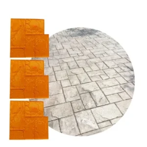 Molde Estampado Hormigón Valdivia 62x62cm x3TZE005-3X3