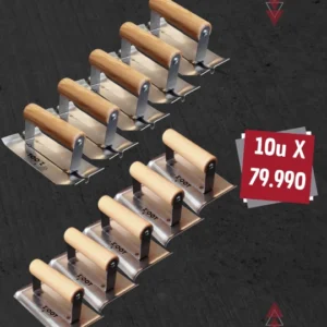 5x RANURADORA y 5x RODON DE ACERO PARA HORMIGON TZL005AX5 Y TZL006AX5