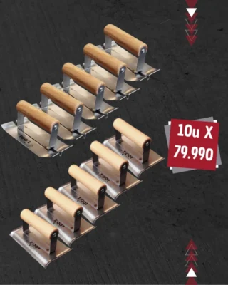 5x RANURADORA y 5x RODON DE ACERO PARA HORMIGON TZL005AX5 Y TZL006AX5
