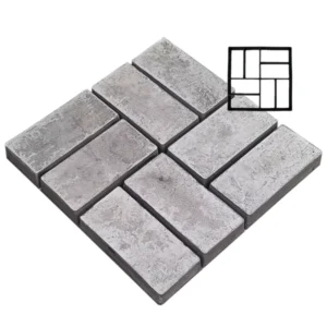 Molde Litre para Losetas Adoquines 40x40cm Bloques - TZE206
