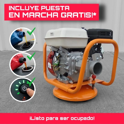 Oferta del Mes Unidad Motriz Bencinera 5.5 HP para Sonda Vibradora