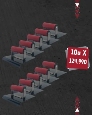 Rodón para hormigón de acero azul TZL006X10 PROMO AGOSTO 2025