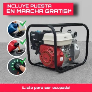 Oferta del mes de la Bomba 3" 5.5HP WP-001 con puesta en Marcha Gratis