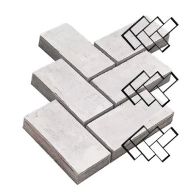 Molde Araucaria para Losetas Adoquines TZE207X3