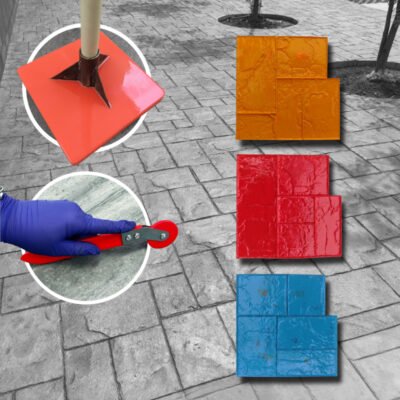 Kit de Estampado Molde Valdivia + Pisón y Rodillo Corrector cod: KIT-TZE005