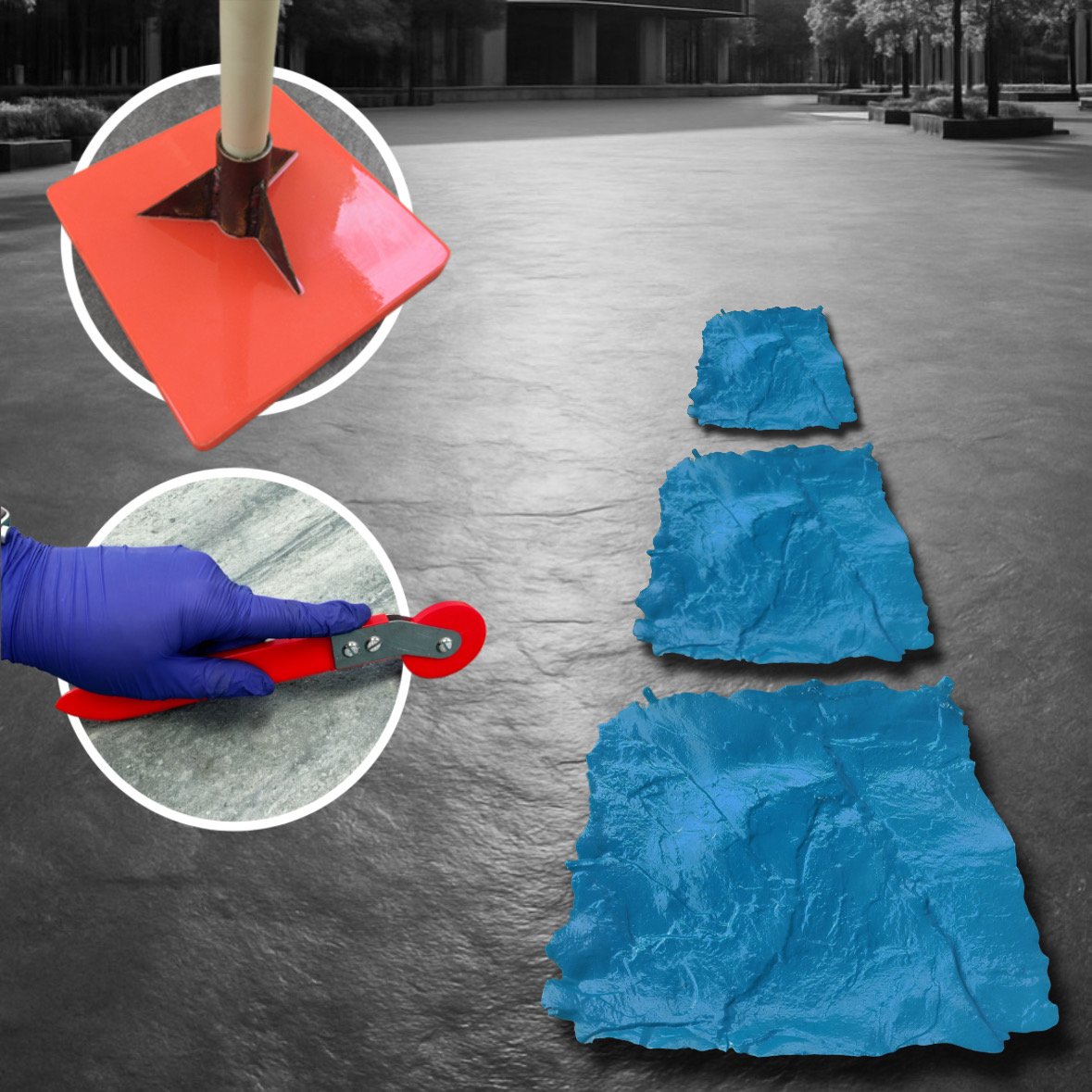 Kit de Estampado Molde Manta + Pisón y Rodillo Corrector cod: KIT-TZE018 Kit de Estampado Molde Manta + Pisón y Rodillo Corrector cod: KIT-TZE018