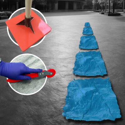 Kit de Estampado Molde Manta + Pisón y Rodillo Corrector cod: KIT2-TZE018