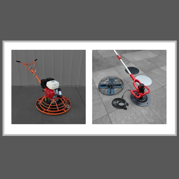 Alisadores de Pavimento: Bencineros vs Eléctricos