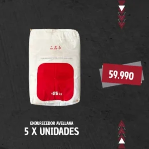 KIT 5X SACOS DE ENDURECEDOR COLOR AVELLANA TZCH008-S