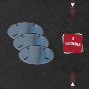 3x Disco Hormigón 24 Pulgadas Para Alisadora Pavimento TZH004-P