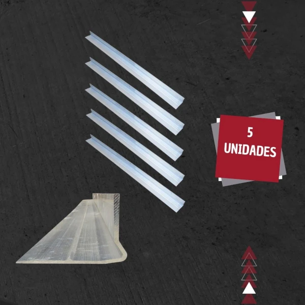 5x Reglas Alisadoras de 3m - TZG001-R3 5x Reglas Alisadoras de 3m - TZG001-R3