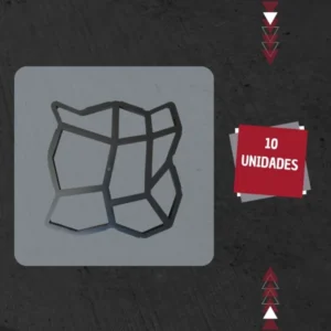 10x Molde Calafate Regular para Adoquines 35×35 - TZE204