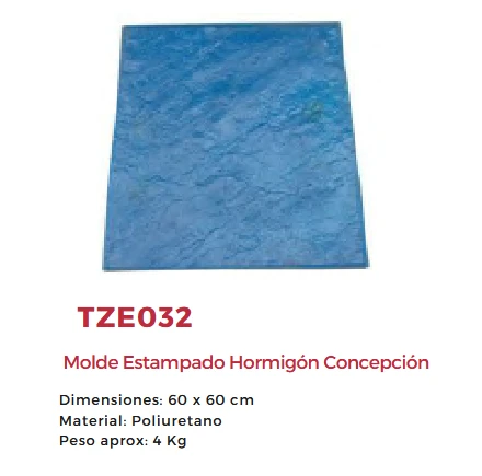 Molde Estampado Concepción TZE032 Molde Estampado Concepción TZE032